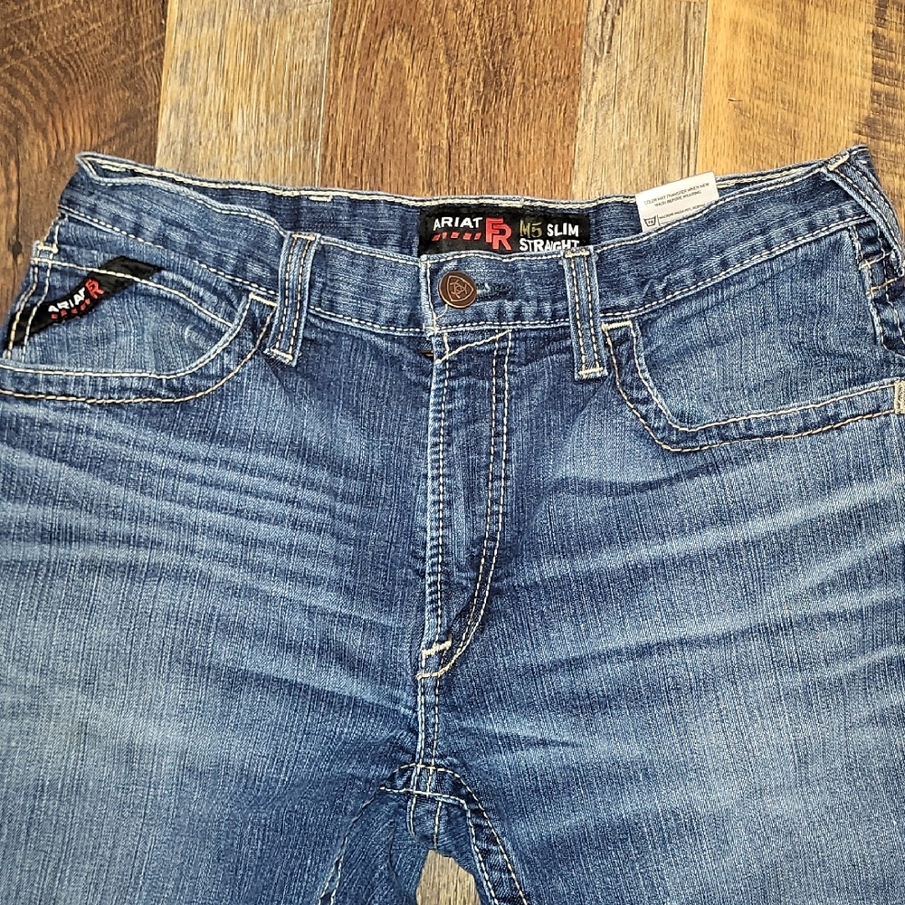 Ariat Men's Slim Straight Jeans - Blue
